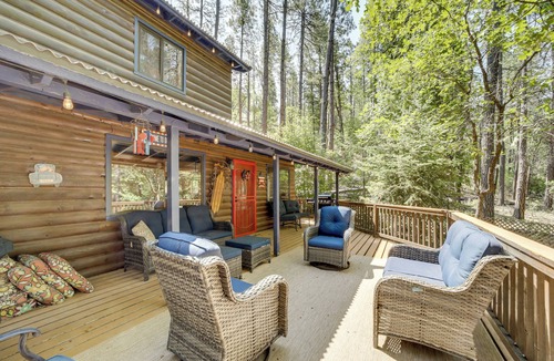 Christopher Creek Cabin | Hike + Snow Play! Payson Cabin By Mogollon Rim
