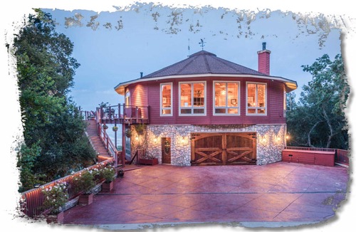 Templeton House | Hilltop Round House Sanctuary