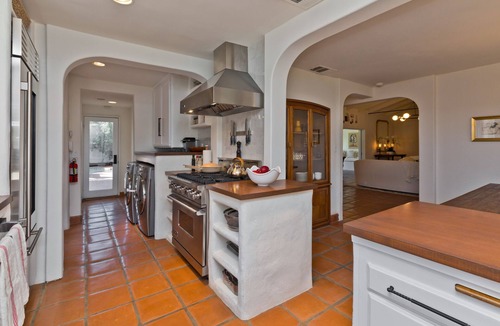 Uptown Design District House | Historical 1937 Movie Colony Spanish Hacienda