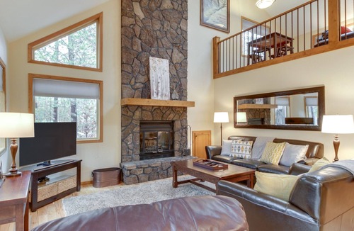 Sunriver House | Home with private hot tub, furnished deck, grill, & fireplace - near golf