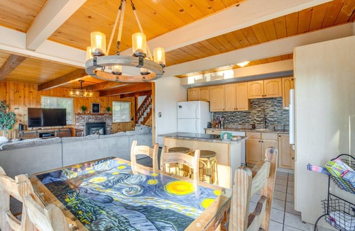 Arnold Cabin | Hot Tub, Deck & View: Peaceful Arnold Cabin!