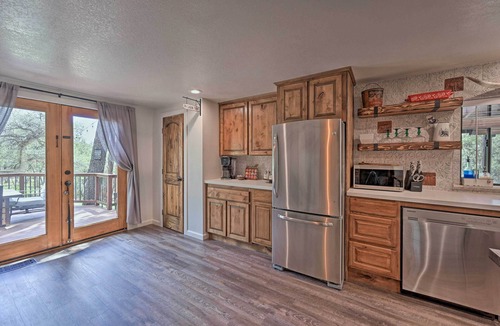 Pine Cabin | Hot Tub, Game Room: Dog-Friendly Pine Cabin!