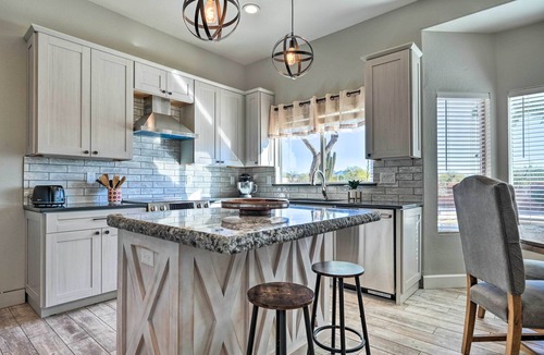 Desert Hills House | Hot Tub, Game Room! North Phoenix Desert Gem