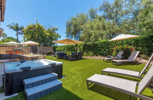 Rancho Penasquitos House | Hot Tub, Ice Bath, King BD, Game Room, Backyard, Firepit