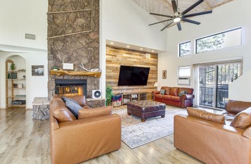 Heber House | Hot Tub: 'Ponderosa Paradise' Overgaard Cabin