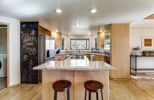 Heber House | Hot Tub: 'Ponderosa Paradise' Overgaard Cabin