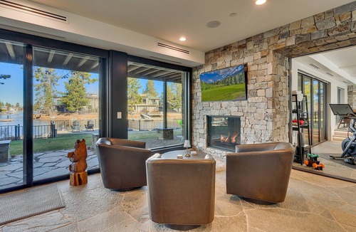 Tahoe Keys House | Indoor Pool Luxury Lakeside Estate w/Private Dock, Theater, Hot Tub & Views: The Reserve