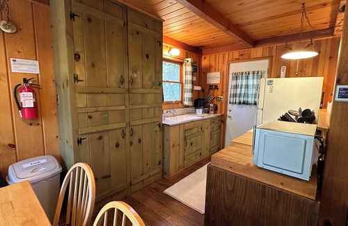 Mi-Wuk Village Cabin | Knotty Pine Old Time Cabin - Family built in 1955 - Central Heat/AC - Lg Deck