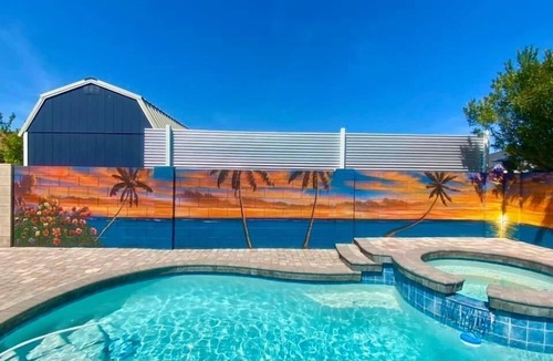 La Buena Vida House | La Casa Verde, Pool, Cardinal Stadium, casino, Desert Diamond Arena and more.