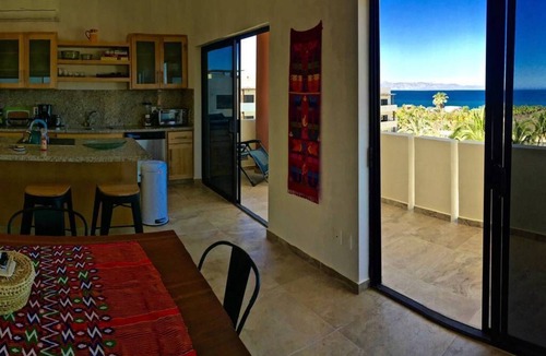 La Ventana Condo | La Ventana Penthouse 2 BR 2.5 BA Big Panoramic Living Room at Club Cerralvo