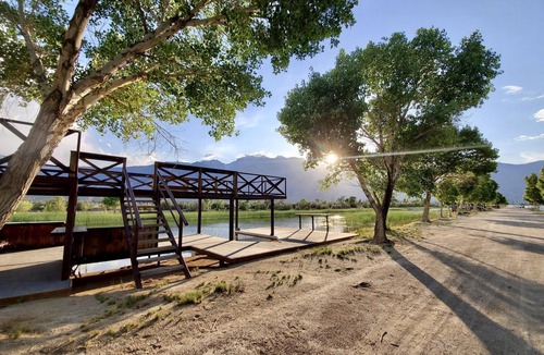 Olancha RV Rental | Lakeside Tent site#3 Death Valley Passageway