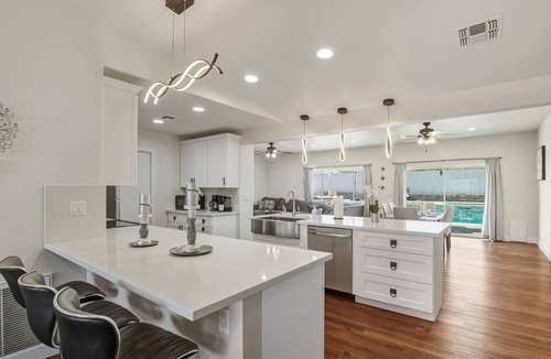 Lake Havasu City House | Lakeside Terrace | Sleeps 22 | Pool + Spa & Views