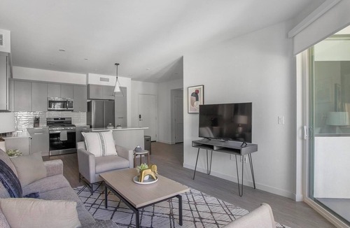 Rhodes Ranch Apartment | Landing | Modern 1BD, Rooftop Lounge, Courtyard