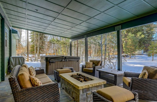 McCall House | Lattitude Adjustment - Pet-friendly mountain retreat by golf course & lake with hot tub