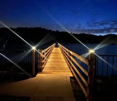 Bass Lake House | Lewis Cabin - Boat Dock - Lake Front - Sleeps 12