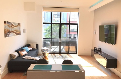 The Villas Condo | Lively Santana Row Loft Right on Main SR Strip