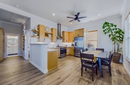 Arcata House | Located in Northtown Arcata, The Yellow Doors `A`