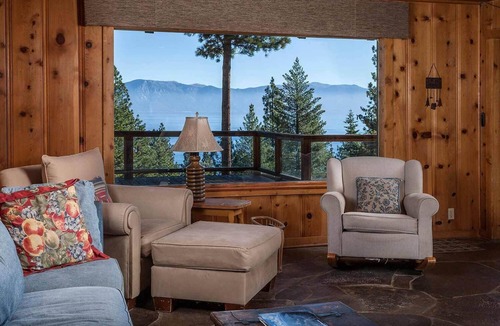 Ridgewood Cabin | Location location location.with PANORAMIC VIEWS OF LAKE TAHOE!