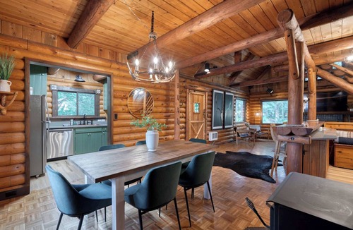 Welches Cabin | Log Cabin Compound | 6BR/5.5BA | 2 Hot Tubs