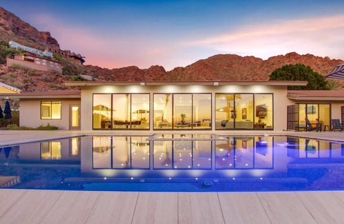 Red Rock North House | Lux - Million Dollar Luxury Mountain Estate, Pickleball court, putt-putt, heated pool, spa, views