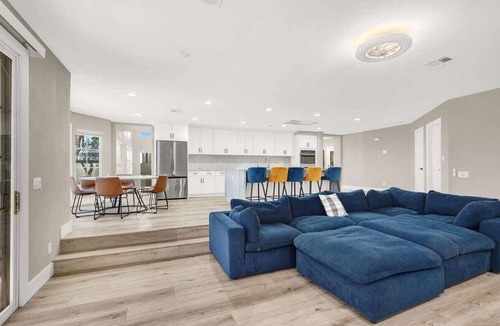 Centennial Hills House | Luxe 5BR Home w/Pool, BBQ, EV Charger Near Strip!