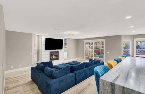 Centennial Hills House | Luxe 5BR Home w/Pool, BBQ, EV Charger Near Strip!