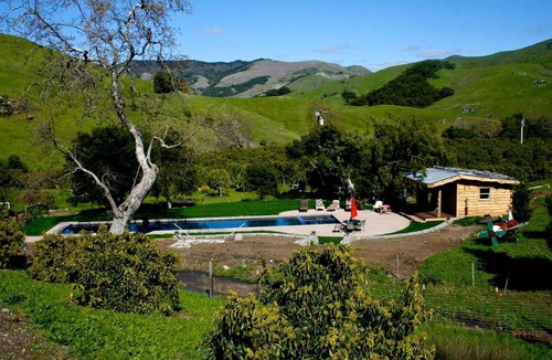 Cayucos House | Luxurious Heavenly Cayucos Ranch Home/850 acres/8 bd/7ba/Pool/Tennis/Fishing.