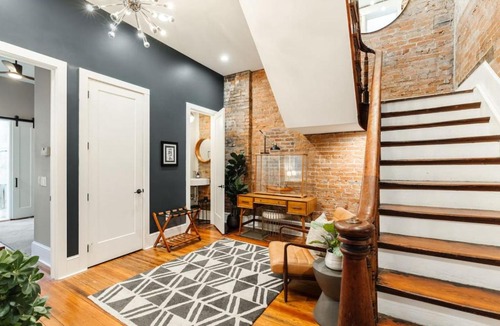 Over-the-Rhine House | Luxury 4BR Home with Gym, EV Parking, Near Washington Park