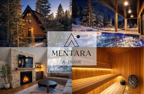 Meadow View Heights House | Luxury A-Frame w Sauna & Hot Tub that sleeps 10