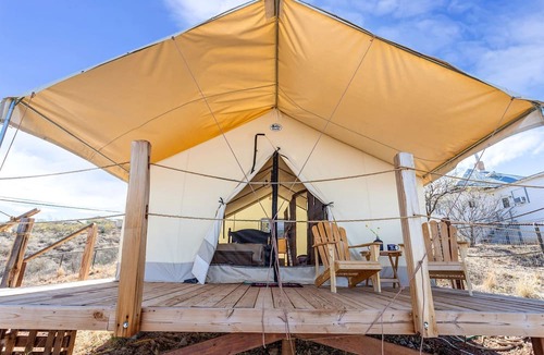 Tombstone House | Luxury Glamping Tent, Perfect for a Romantic Weekend in Tucson, Arizona