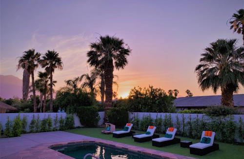 Cathedral City Villa | Luxury home near Palm Springs, large backyard and pool