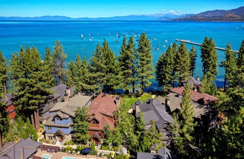 Sierra Shores Apartment | Luxury Lakefront Remodel BBQ Hot Tub near Heavenly PEAK SS6