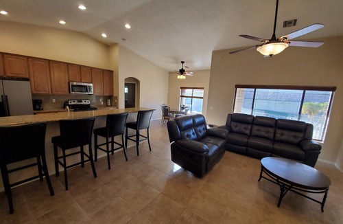 Sunridge Estates House | Luxury Pool Home 5 MINUTES from Lake, River, & Casinos!