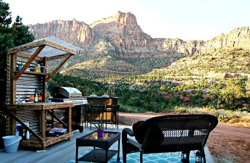 Hildale Cabin | Magical A-Frame Tiny House Getaway with Spectacular Views near Zion National Park, Utah