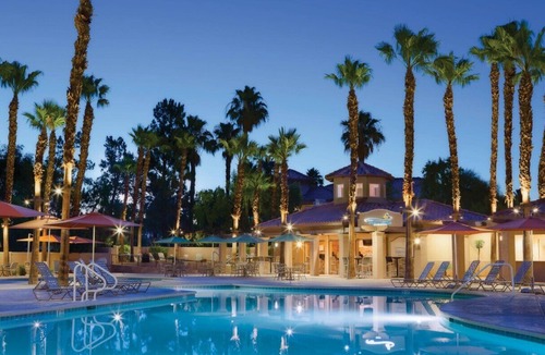 Palm Desert Resort | Marriott Desert Springs Villas I - STUDIO + Kitchenette + Full Bath Sleeps 4