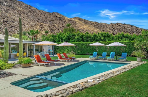 Historic Tennis Club House | Martini Modern - Bold Design, Poolside Fun, Spa, Fire Pit & Views