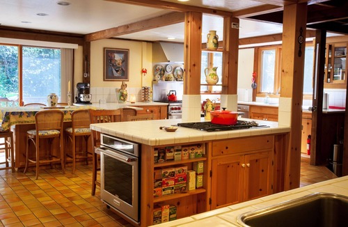 Fort Bragg House | Mendocino Handcrafted 6000 sqft Lodge Views tallest Redwoods & Zen Pond Garden