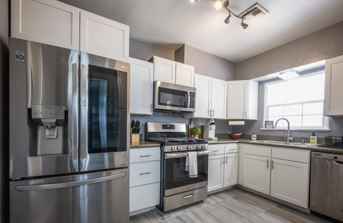 Safford House | Midtown Oasis! Designed for quick getaway or extended stay.