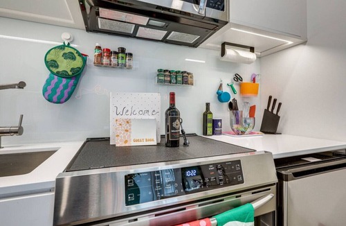 Land Park Apartment | Modern Artist Loft | Canvases, Coffee & Comfort