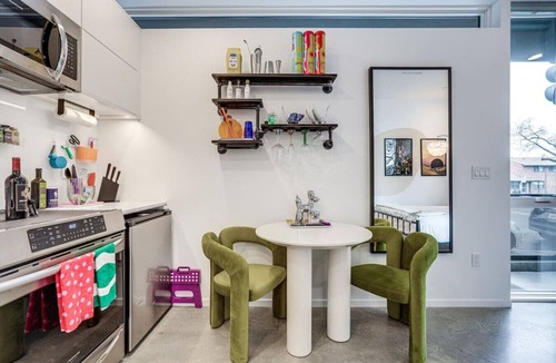 Land Park Apartment | Modern Artist Loft | Canvases, Coffee & Comfort