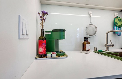 Land Park Apartment | Modern Artist Loft | Canvases, Coffee & Comfort