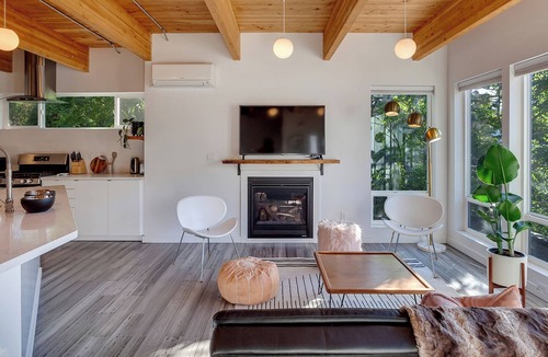 Portland House | Modern Home: Fenced Yard, Pet Friendly, Office, King Bed, Extended Stays