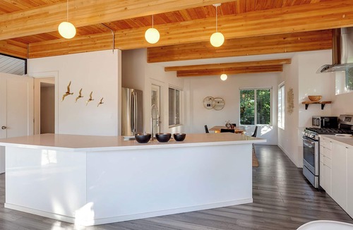 Portland House | Modern Home: Fenced Yard, Pet Friendly, Office, King Bed, Extended Stays