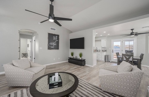 Holiday Shores House | Modern home, with patio, near river and low cleaning fee