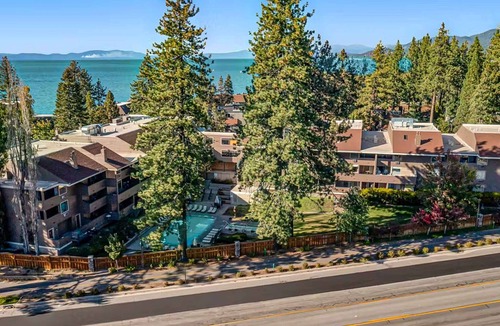 South Lake Tahoe Condo | Modern luxury awaits at this Lakeland Village condo with top-tier amenities