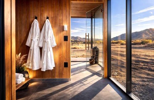 Torrey House | Modern Mirror Cabin Retreat with Stargazing & Desert Views near Capitol Reef, Torrey Utah