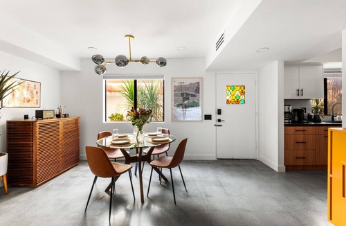 Sunrise Vista Chino House | Modern Palm Springs Condo | Views, Pools & Tennis