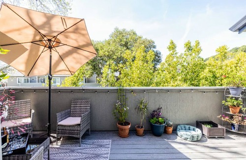 Sequoyah Condo | Modern, Peaceful Condo in Shadow Woods - Gated community with parking, gym, pool