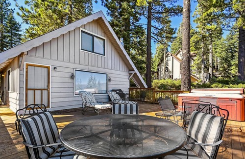 Carnelian Bay House | Monthly Lease - Lake Vista by Tahoe Getaways - Lake Views, Fenced Backyard & Private Hot Tub