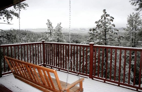Whispering Pines Cabin | Mountain Vacation Rental with Breathtaking Views of the Mogollon Rim in Arizona